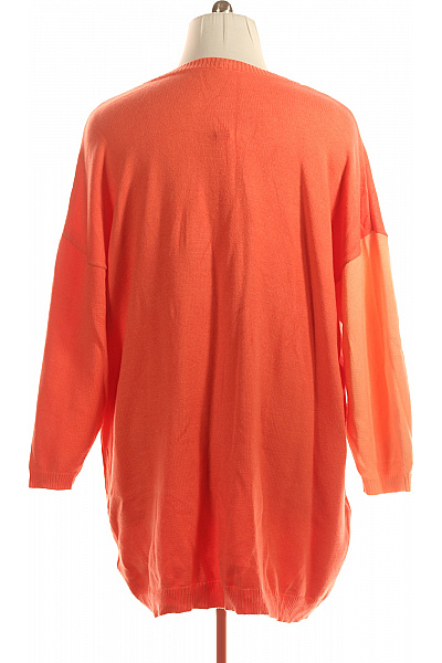 Dámský Svetr Oranžový RAINBOW Vel. 56/58