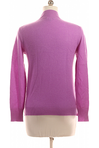 Dámský Svetr Kašmírový Fialový Vel. 40