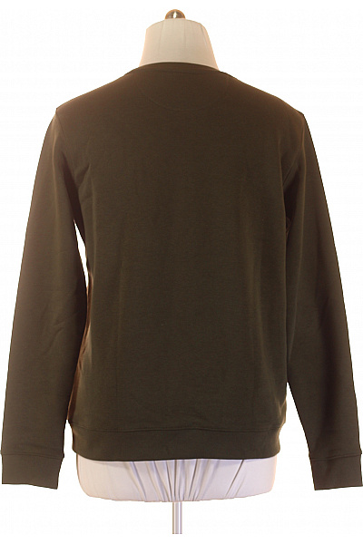 VERSACE Pánská Mikina Bez Zapínání Khaká Vel. XL