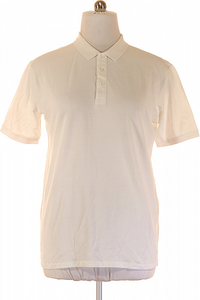 Pánské Tričko Bílé Second Hand