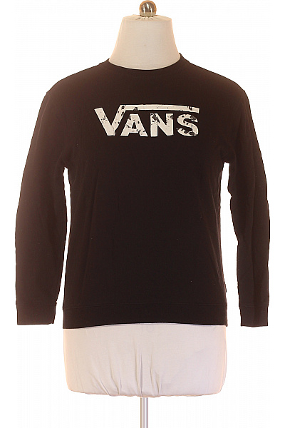 Vans Dámská Mikina Černá Second Hand Vel. XL