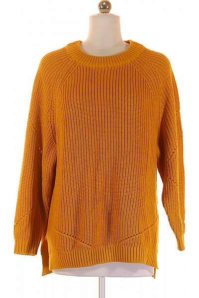 Dámský Pulovr Oranžový Vel. S