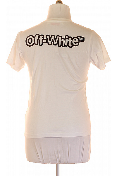 OFF-WHITE Pánské Tričko Bílé Vel. S