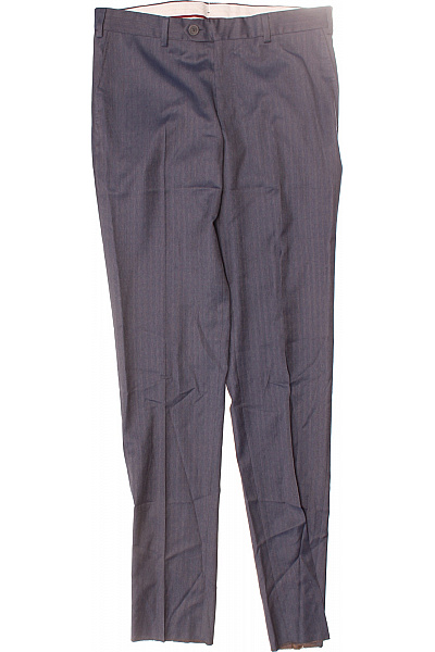 Pal Zileri Pánský Komplet Vlněný Modrý Vel. 48