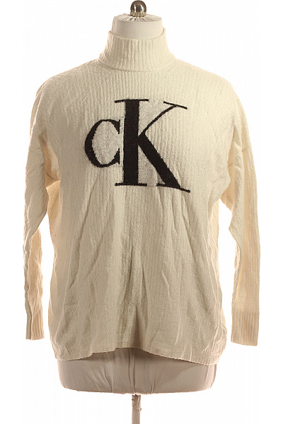 Calvin Klein Dámský Svetr Bílý Vel. S