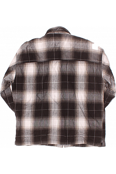 Calvin Klein Chlapecká Košile Černobílá