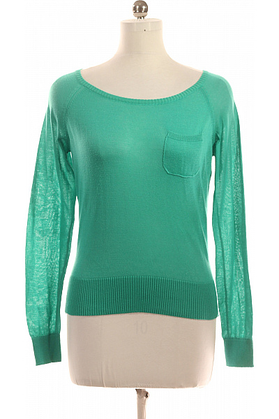 Dámský Pulovr Zelený GATE Vel. M