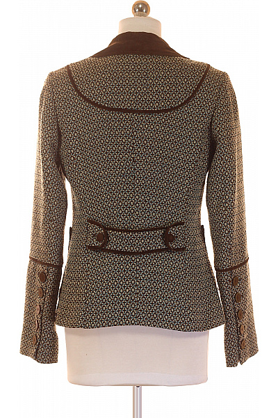 Teplé Dámské Sako Barevné Vel. S