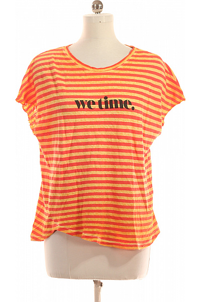 Dámské Tričko Oranžové Liv Bergen Vel. M