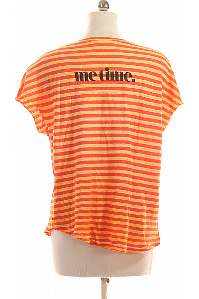 Dámské Tričko Oranžové Liv Bergen Vel. M