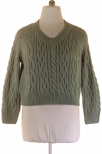 Dámský Pulovr Zelený Esmara Vel. XL