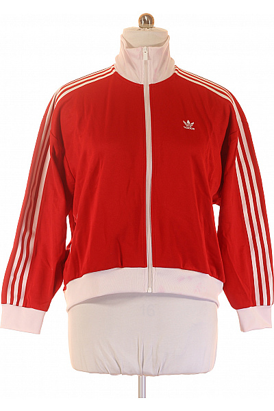 ADIDAS Funkční Dámská Mikina Červená Vel. XL