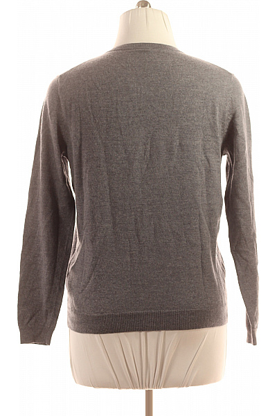 Hugo Boss Pánský Svetr Vlněný Šedý Vel. XL