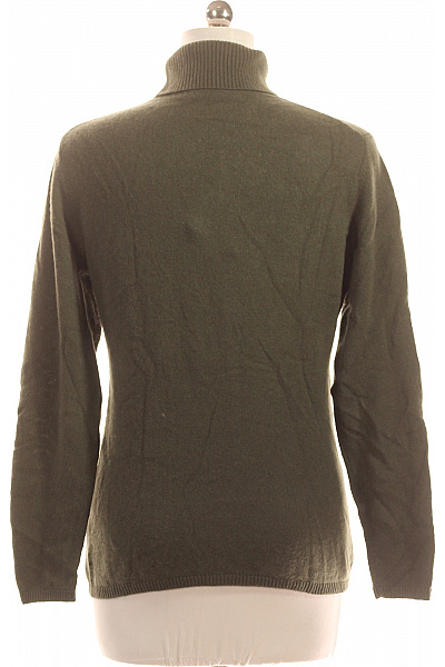 Dámský Svetr Kašmírový Zelený