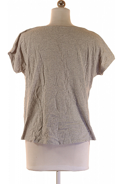 Jednoduché Dámské Tričko Šedé ABSOLUT CASHMERE Vel. XS