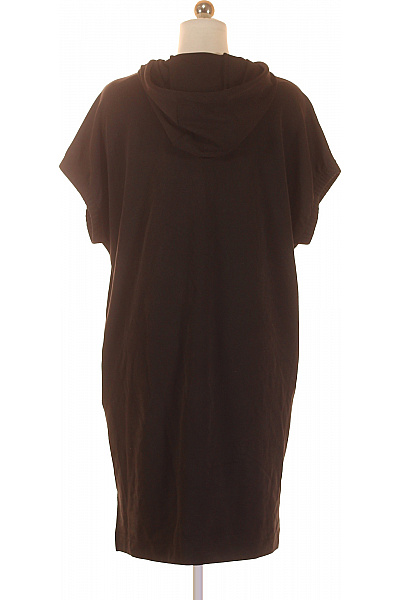 COMMA  Mikinové Šaty Černé Vel. 36