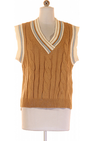 Canda Dámská Vesta Hnědá Vel. S