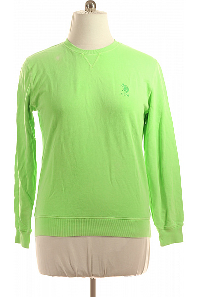 U.S.POLO ASSN. Pánská Mikina Zelená Vel. L