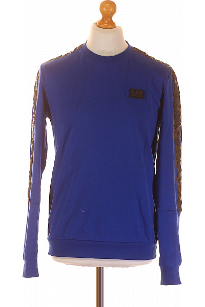 Pánská Mikina Modrá ARMANI Vel. M