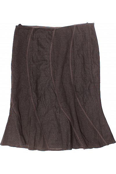  Sukně áčková Vlněná Šedá Second hand Vel. 42