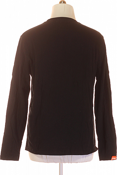 SUPERDRY Jednoduché Pánské Tričko Modré