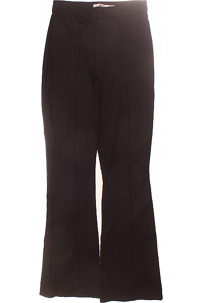 EsQualo Společenské Dámské Kalhoty Černé Vel.  36