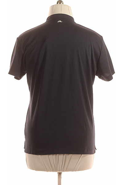 J.Lindeberg Pánské Tričko Modré Second hand Vel. L