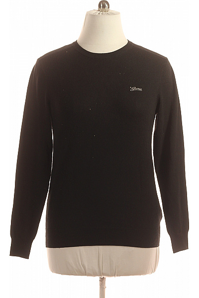 Guess Pánský Svetr Černý Second Hand Vel. L