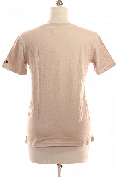 SUPERDRY Dámské Tričko s Potiskem Béžové Vel. 38