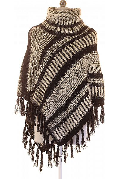  Pončo Černobílé Orsay