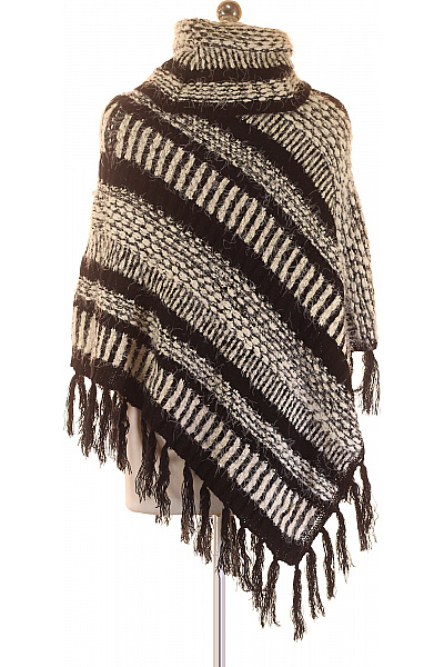  Pončo Černobílé Orsay