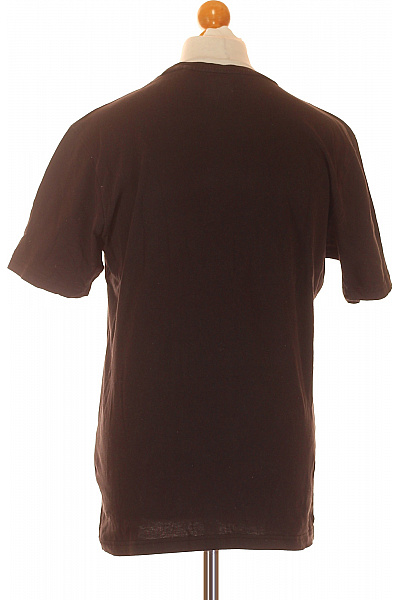 BENCH. Jednoduché Pánské Tričko Černé Vel.  52