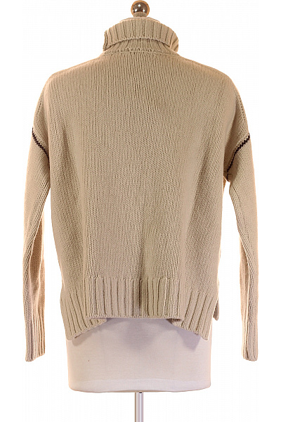 Woolrich Dámský Rolák Vlněný Béžový Vel. XS