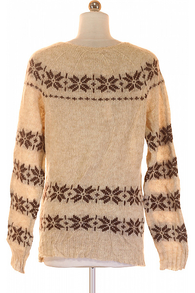 Dámský Pulovr Béžový Vel. S