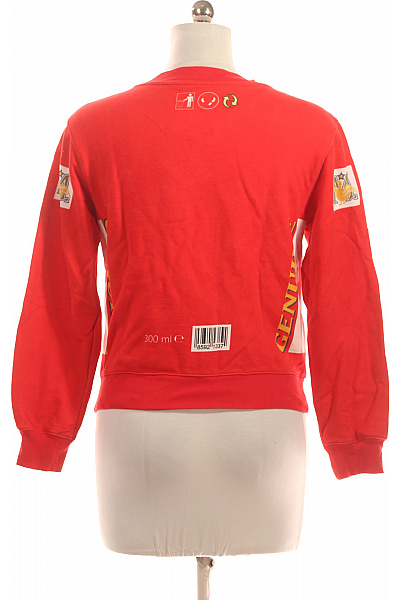 MOSCHINO Chlapecká Mikina Červená