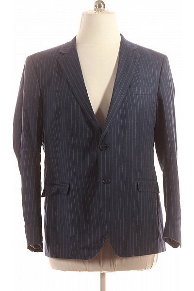 Společenské Pánské Sako Modré