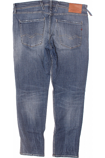 Pánské Rovné Džíny Modré REPLAY Vel. 36