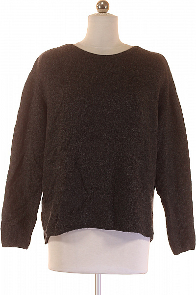 Amisu Dámský Pulovr Šedý Second hand Vel. S