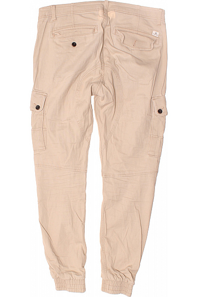 Pánské Kalhoty Kapsáče Béžové JACK & JONES Vel. 32/34