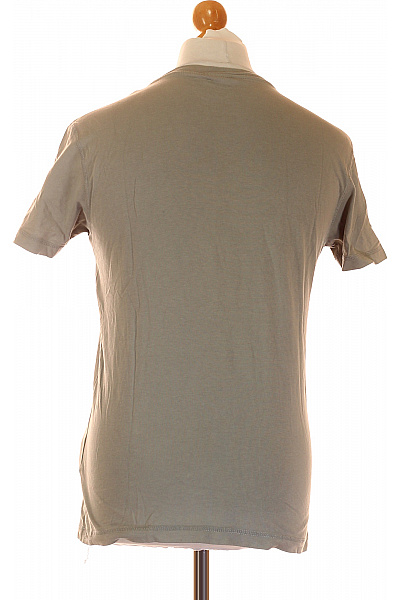 Pánské Tričko s Potiskem Šedé DIESEL Vel. S