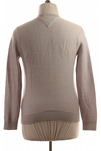 TOMMY HILFIGER Pánský Svetr Šedý Vel. XS