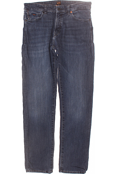 Pánské Rovné Džíny Modré Hugo Boss