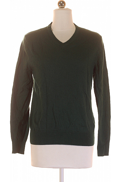 Dámský Pulovr Meriný Zelený Vel. M