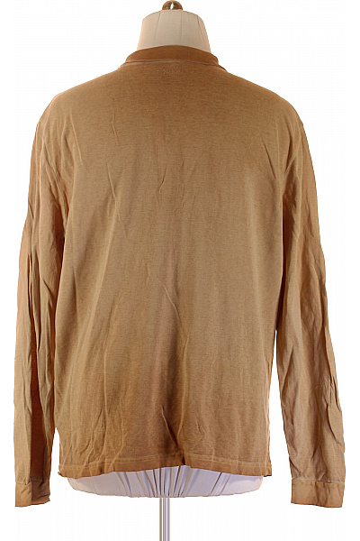 PIERRE CARDIN Pánské Tričko s Límečkem Béžové Vel. XXL