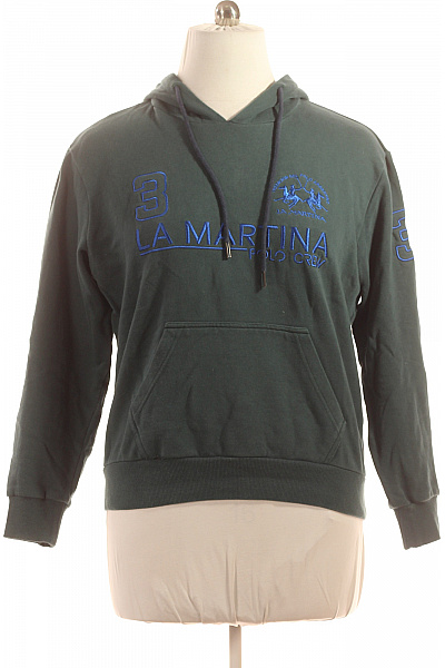 La Martina Pánská Mikina Zelená Vel. L