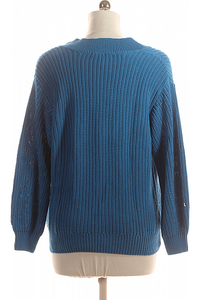 Dámský Pulovr Modrý Vel. M