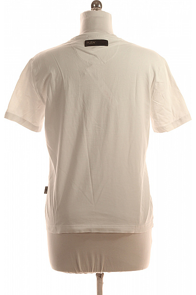 Dámské Tričko Bílé PLEIN SPORT Vel. M