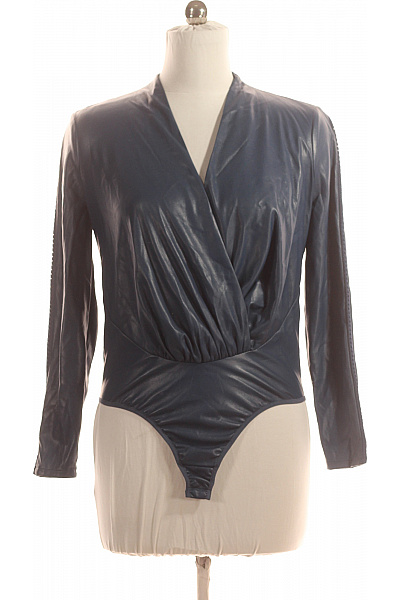 Jednoduché Dámské Tričko Modré Guess Vel.  M