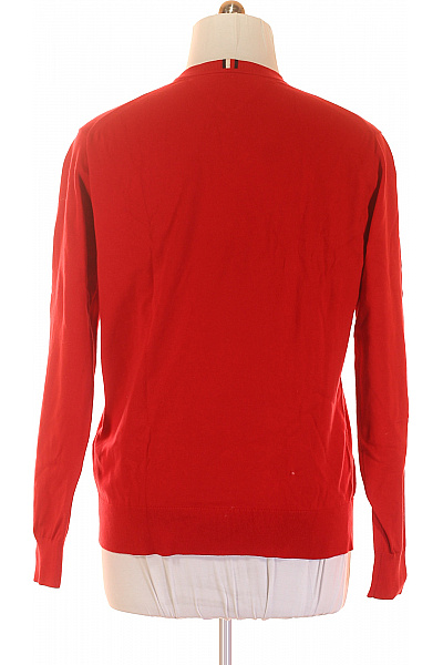 Pánský Svetr Červený TOMMY HILFIGER Vel. XXL