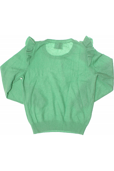 Dámský Svetr Kašmírový Zelený Bloom Vel. 36
